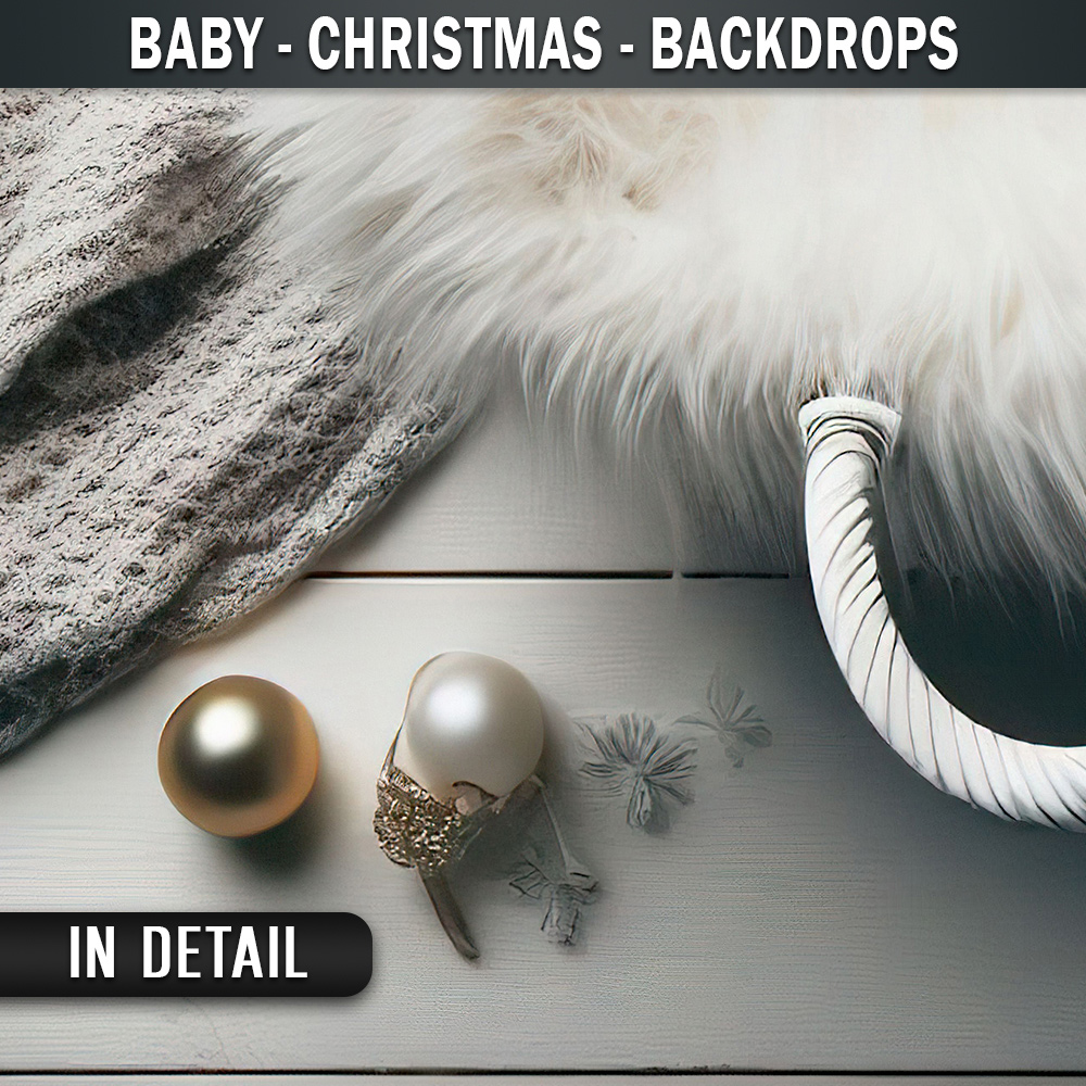 Backdrops - Baby - Christmas