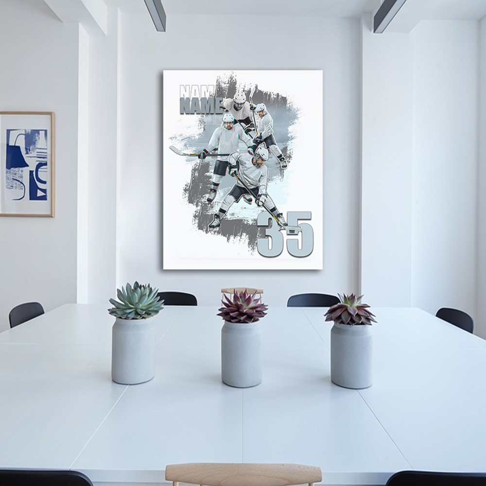 Highlights Sports Poster Design - Hockey, Soccer,<br>Football, Cheer, Martial Arts, ALL SPORTS - Custom Made