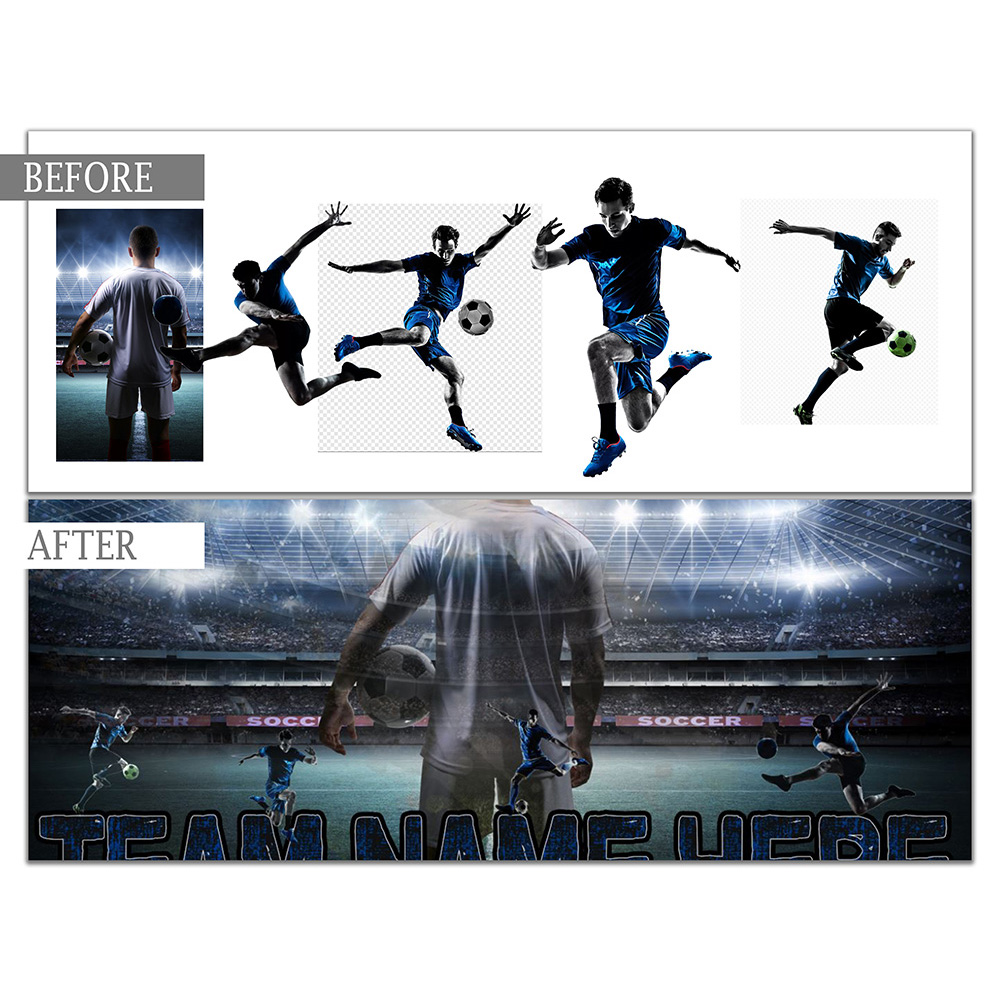 Name Sports Banner Design - Custom Made