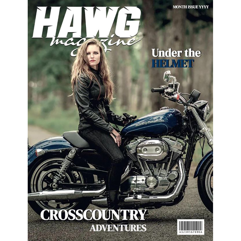HAWG Magazine Cover Template