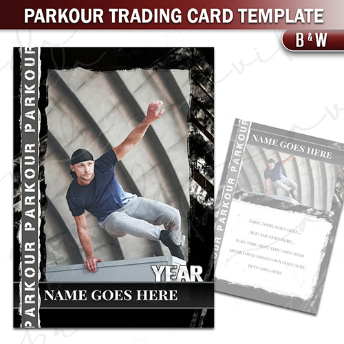 Parkour TC- Black & White